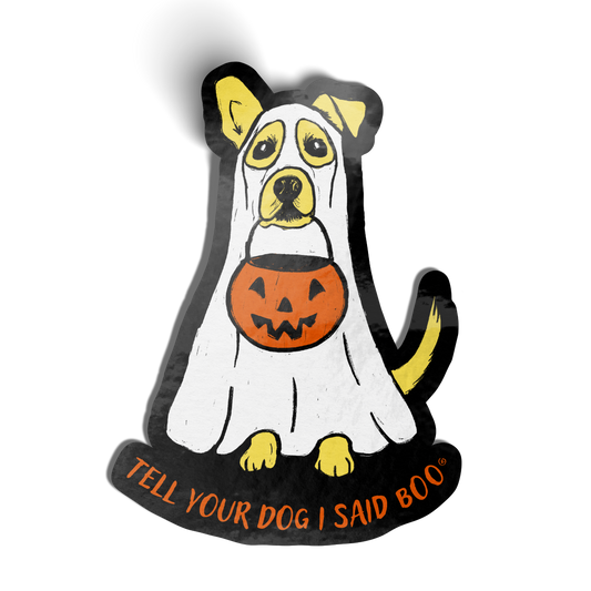 Tell Your Dog I Said Boo Magnet