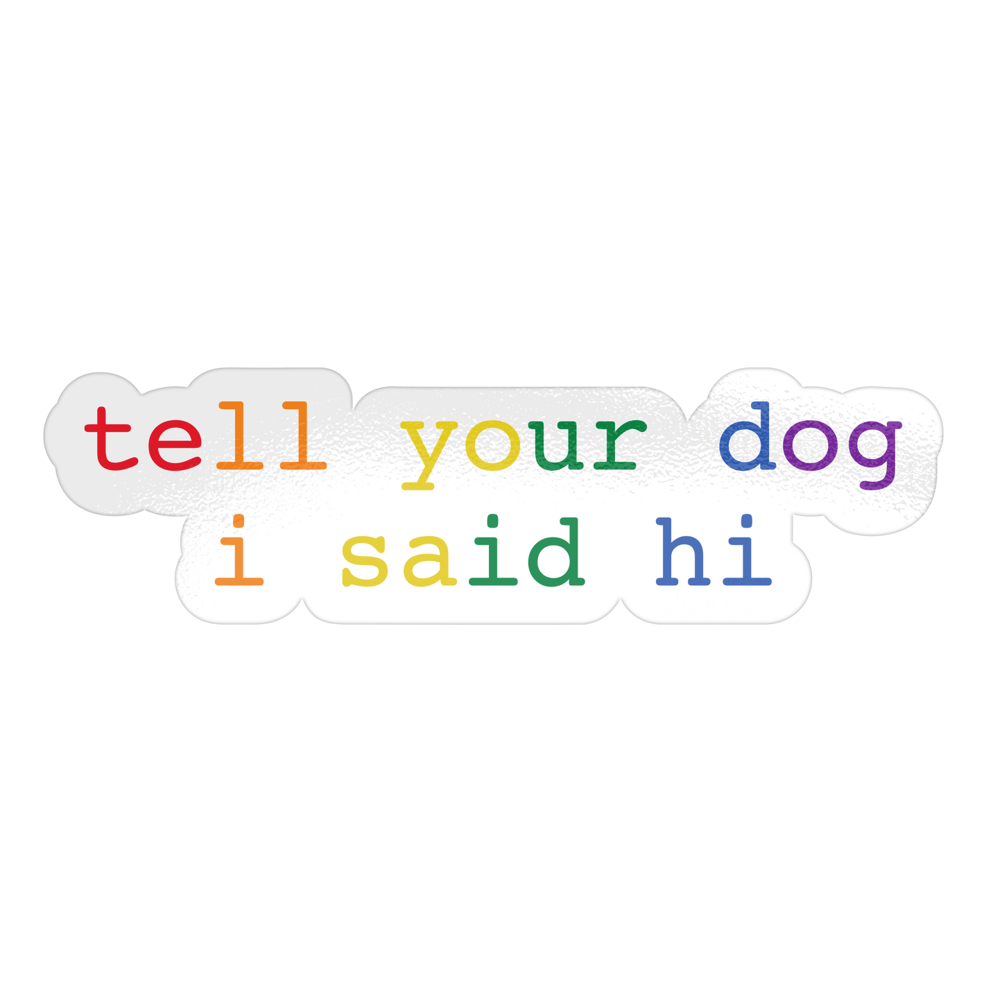 TYDISH Sticker - Pride