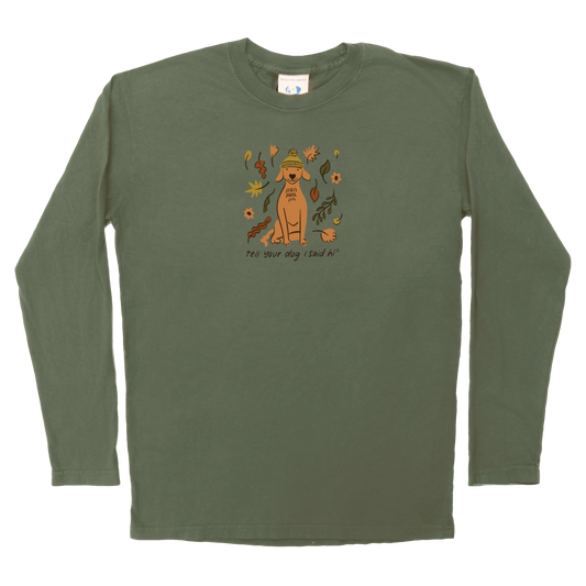 Beanie Boy Long Sleeve - Moss Green