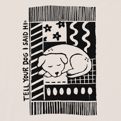 Rug Puddle Tee - Bone