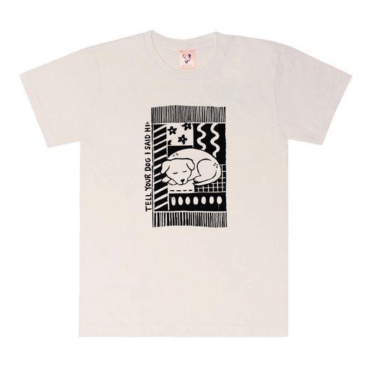 Rug Puddle Tee - Bone