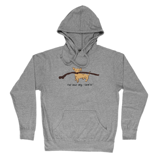 Big Stick Lightweight Hoodie - Gunmetal Heather