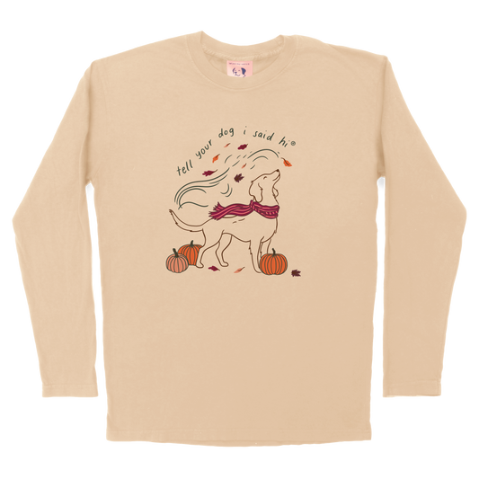 Pumpkin Patch Long Sleeve - Autumn Blonde