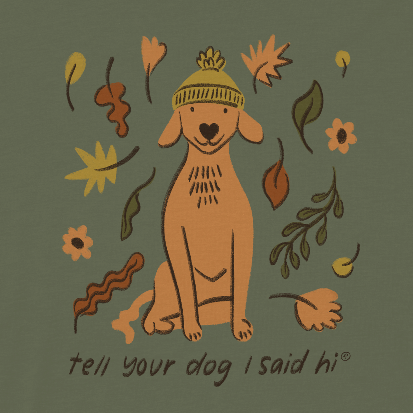Beanie Boy Long Sleeve - Moss Green