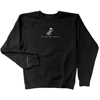 Classic Crewneck - Skeleton Dog