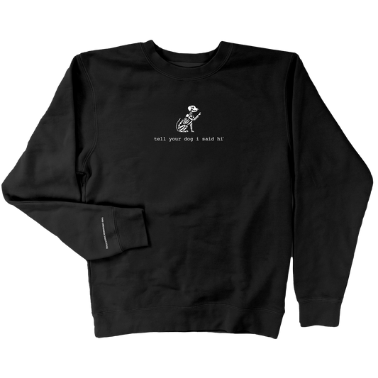 Classic Crewneck - Skeleton Dog