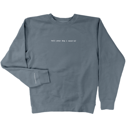 Classic Crewneck - Slate