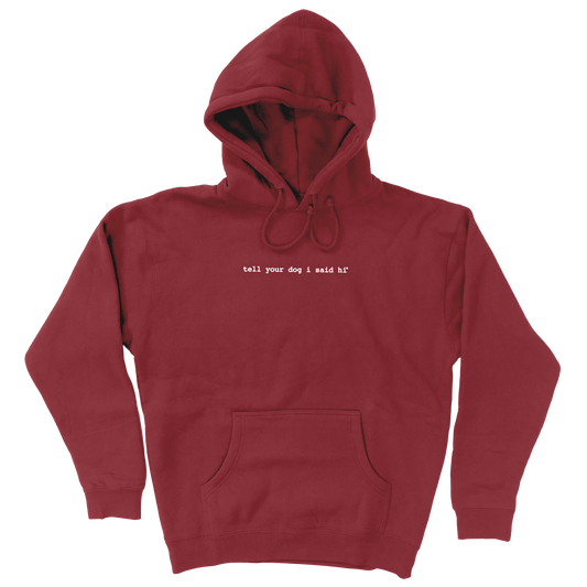 Classic Hoodie - Cherry Wine