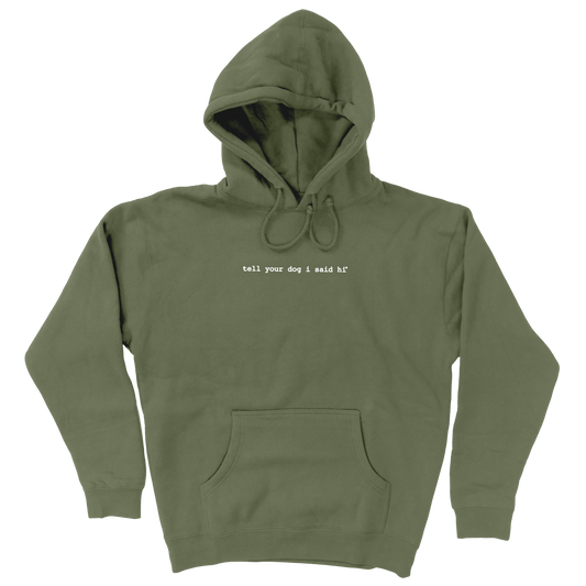 Classic Hoodie - Moss Green