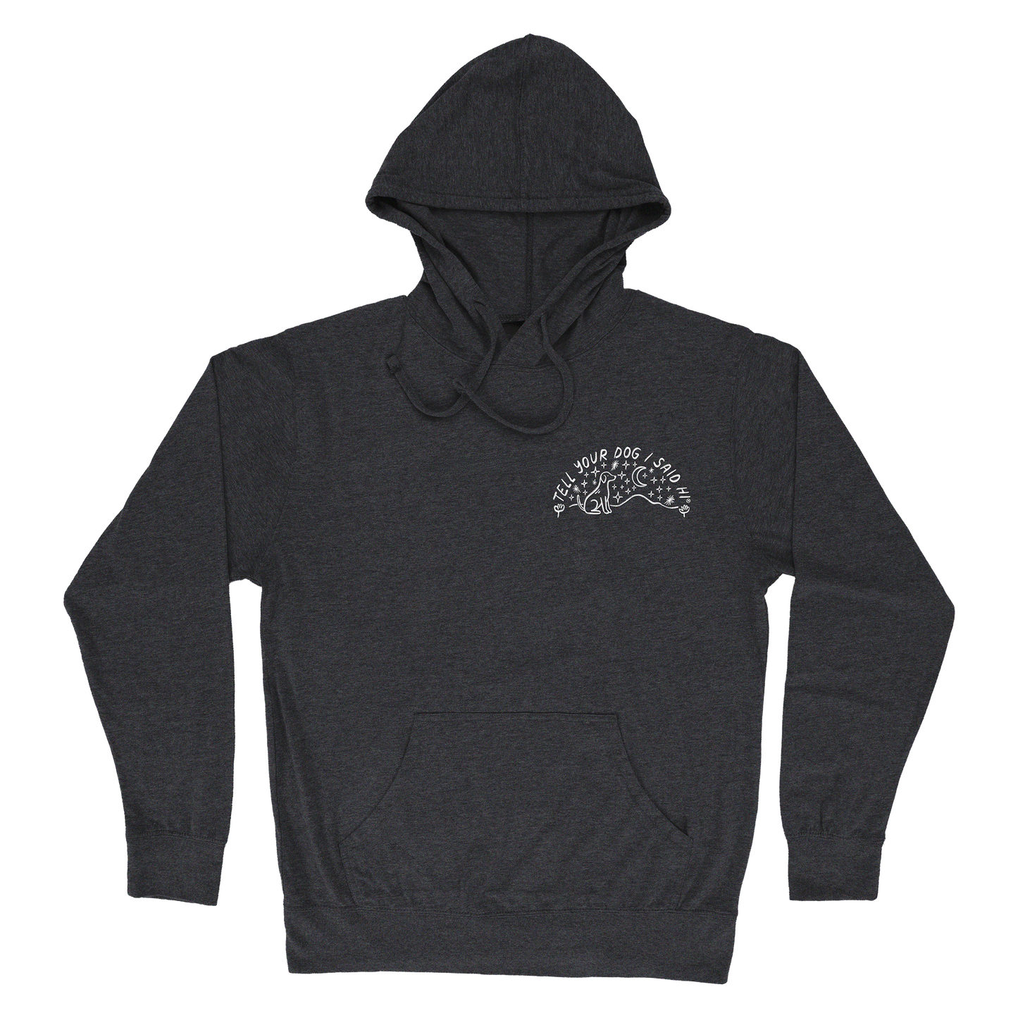 Outdoorsy Lightweight Hoodie - Charcoal Heather