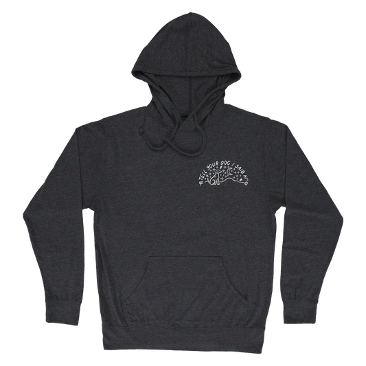 Outdoorsy Lightweight Hoodie - Charcoal Heather