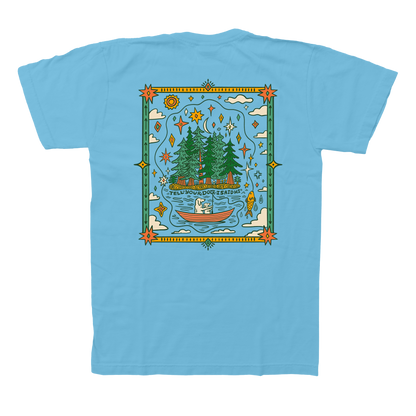 Fishing Trip Tee - Light Blue