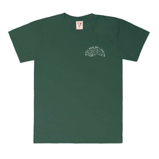 Outdoorsy Tee - Dark Green