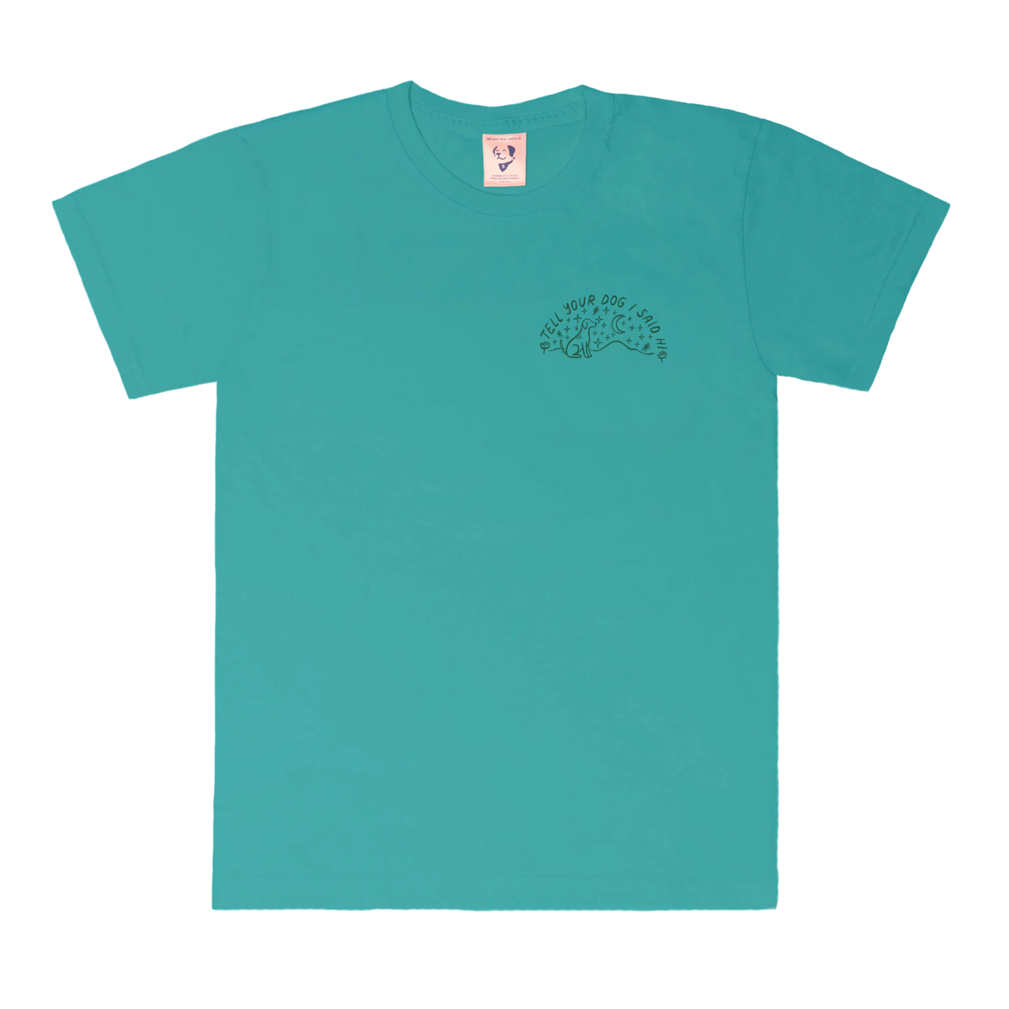 Outdoorsy Tee - Spring Teal