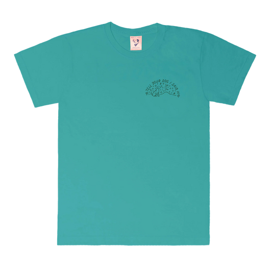 Outdoorsy Tee - Spring Teal
