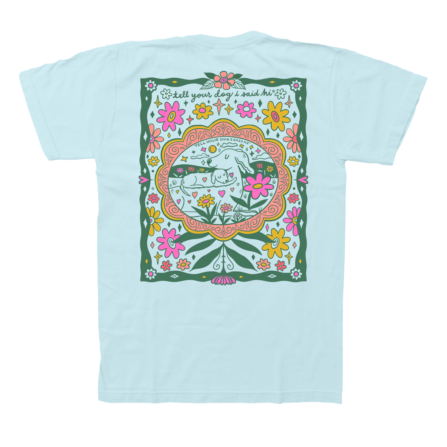 Meadow Cuddle Tee - Spun Sugar