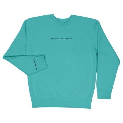 Classic Crewneck - Spring Teal