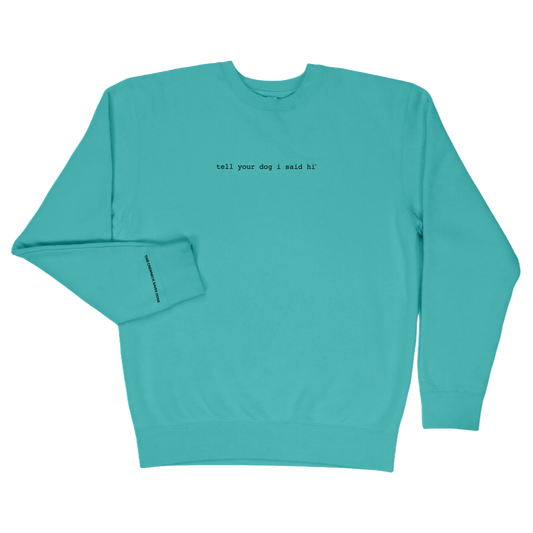 Classic Crewneck - Spring Teal