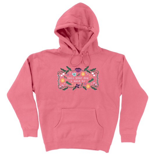 Floral Magic Hoodie - Pink