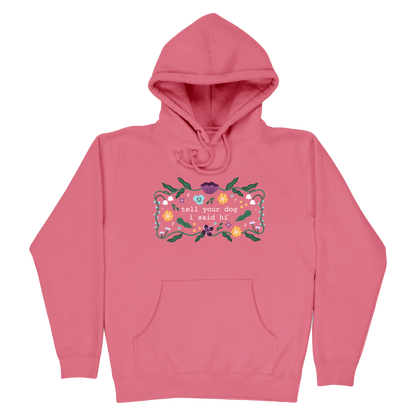 Floral Magic Hoodie - Pink