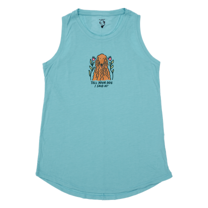 Cinnamon Girl Hottie Tank - Coastal Waters