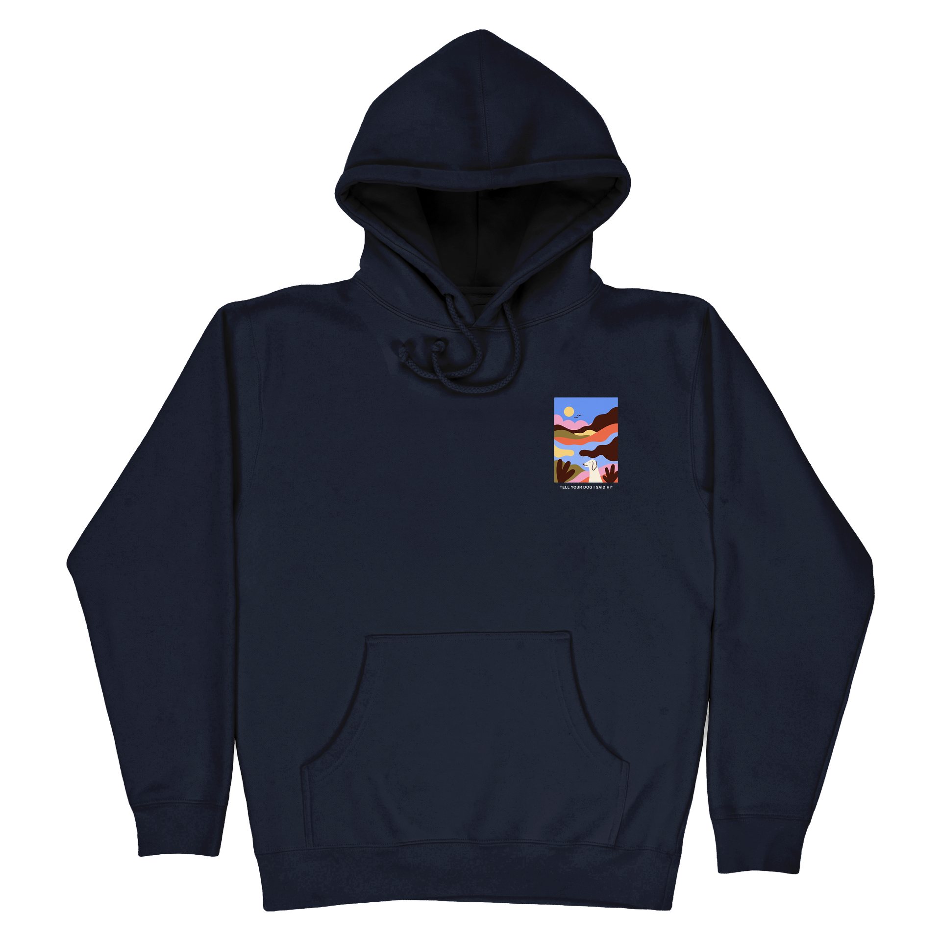 Magic Vista Hoodie - Navy – WeRateDogs