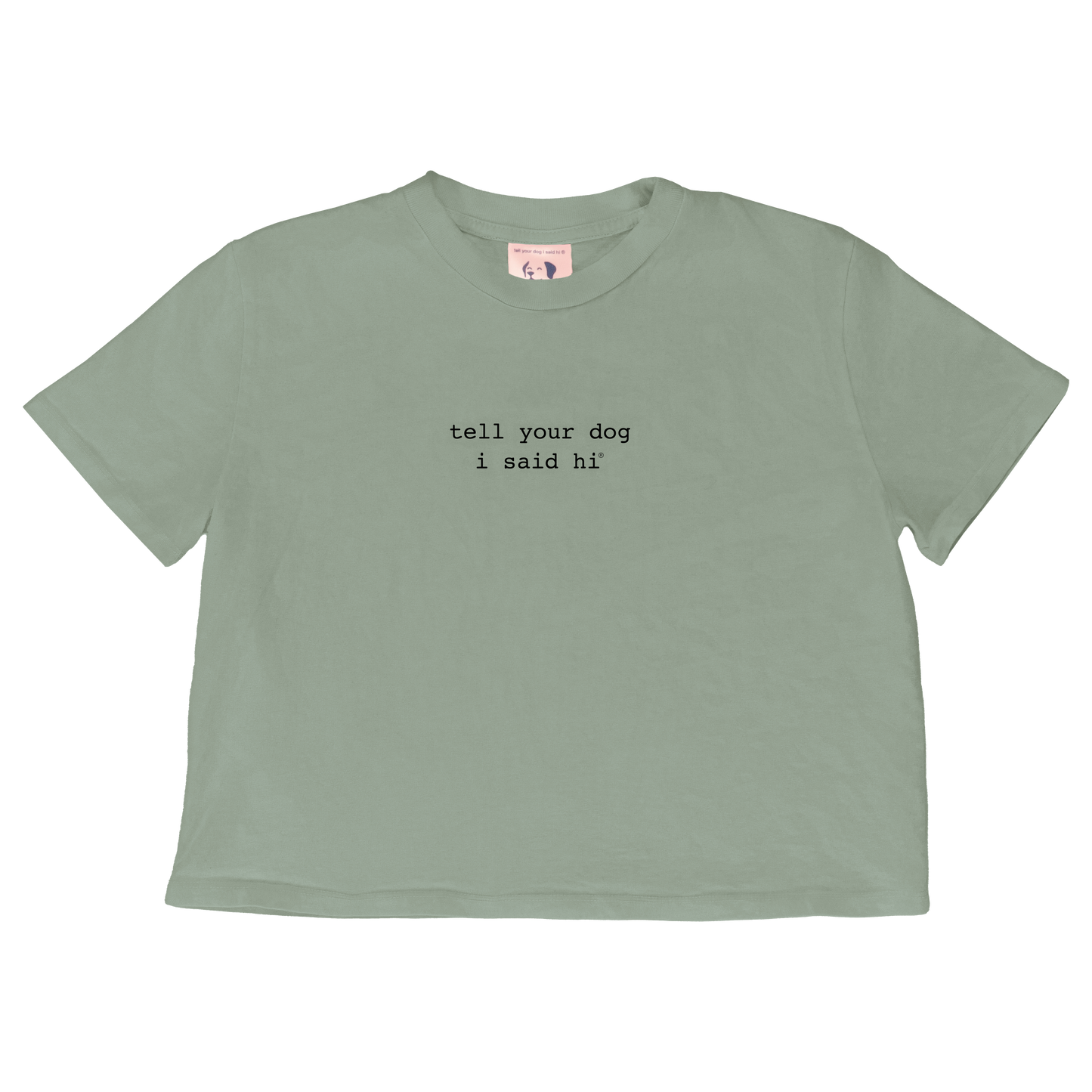 Classic Crop Top - Sage