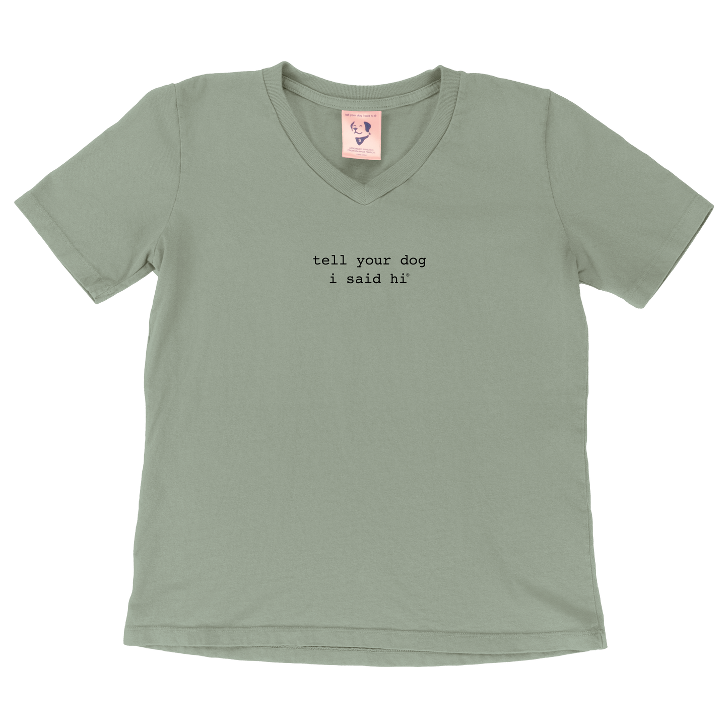 Classic Women V-neck - Sage