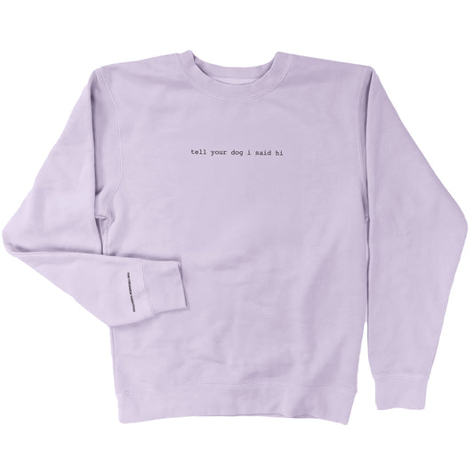 Classic Crewneck - Lavender