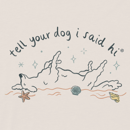 Beach Slumber Tee - Bone