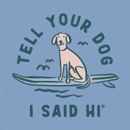 Board Dog Crewneck - Light Blue