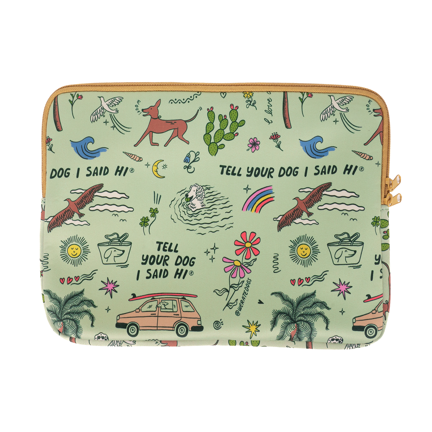 Laptop Sleeve - Roadtrip Doodle