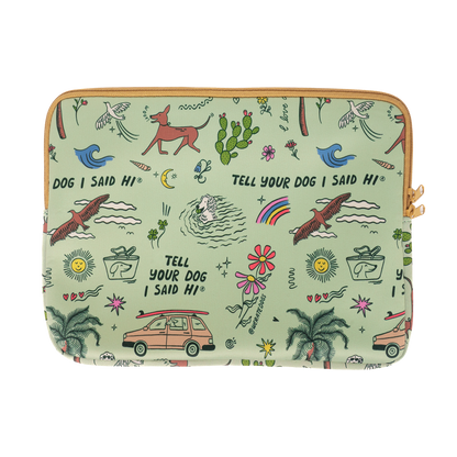 Laptop Sleeve - Roadtrip Doodle