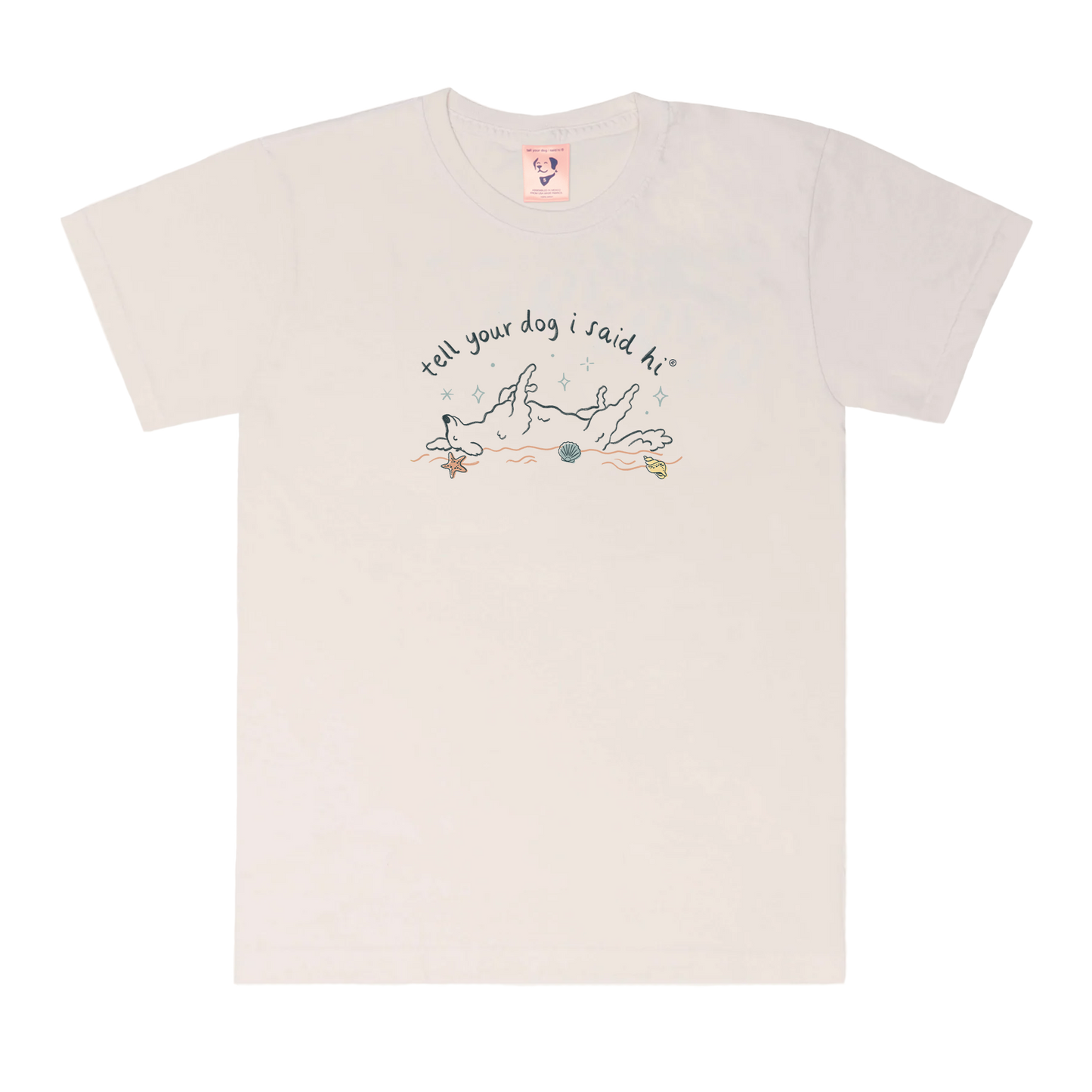 Beach Slumber Tee - Bone