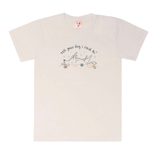 Beach Slumber Tee - Bone