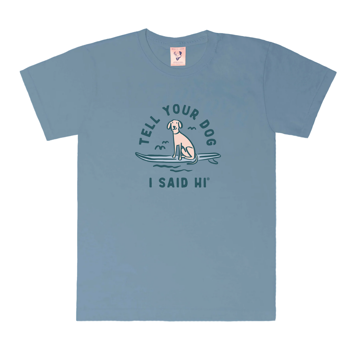 Board Dog Tee - Denim