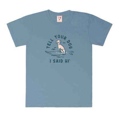 Board Dog Tee - Denim