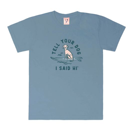 Board Dog Tee - Denim