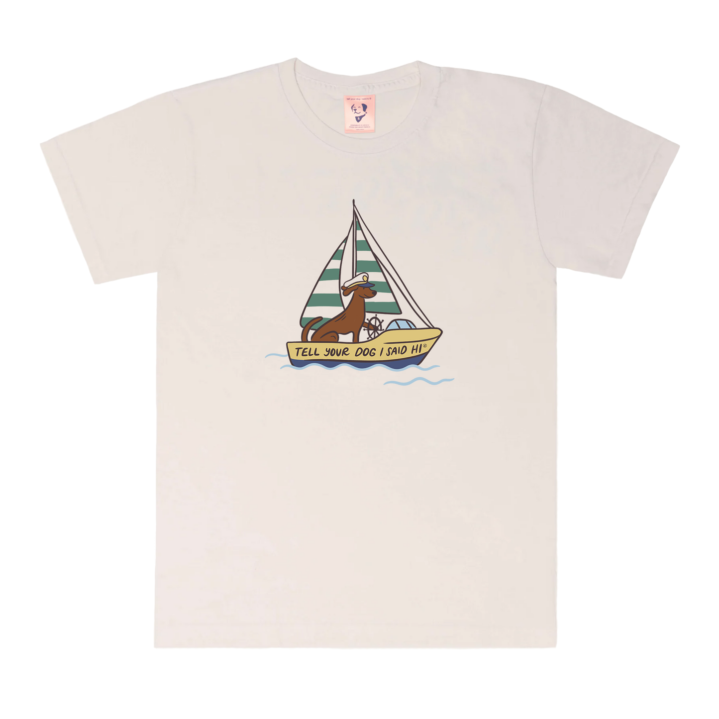 Boat Captain Tee - Bone