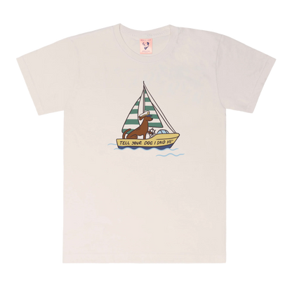 Boat Captain Tee - Bone