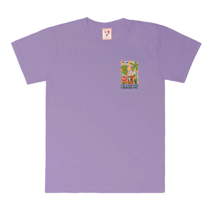 Island Time Tee - Iris