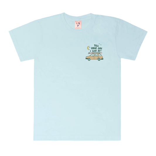 Road Trip Doodles Tee - Spun Sugar