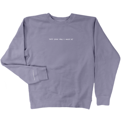 Classic Crewneck - Lilac