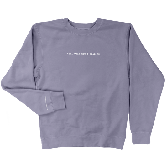 Classic Crewneck - Lilac