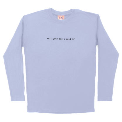 Classic Long Sleeve - Snowy Blue