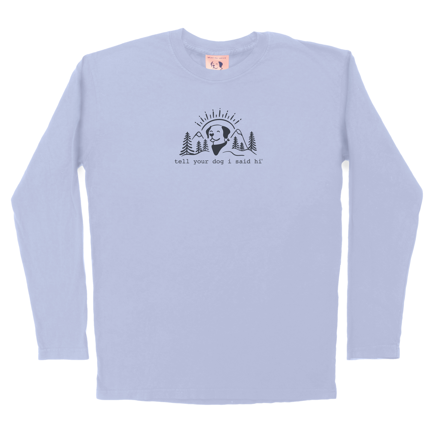 Summit Pup Long Sleeve - Snowy Blue
