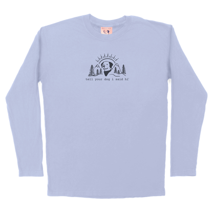 Summit Pup Long Sleeve - Snowy Blue