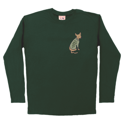 Sweater Dog Long Sleeve - Dark Green