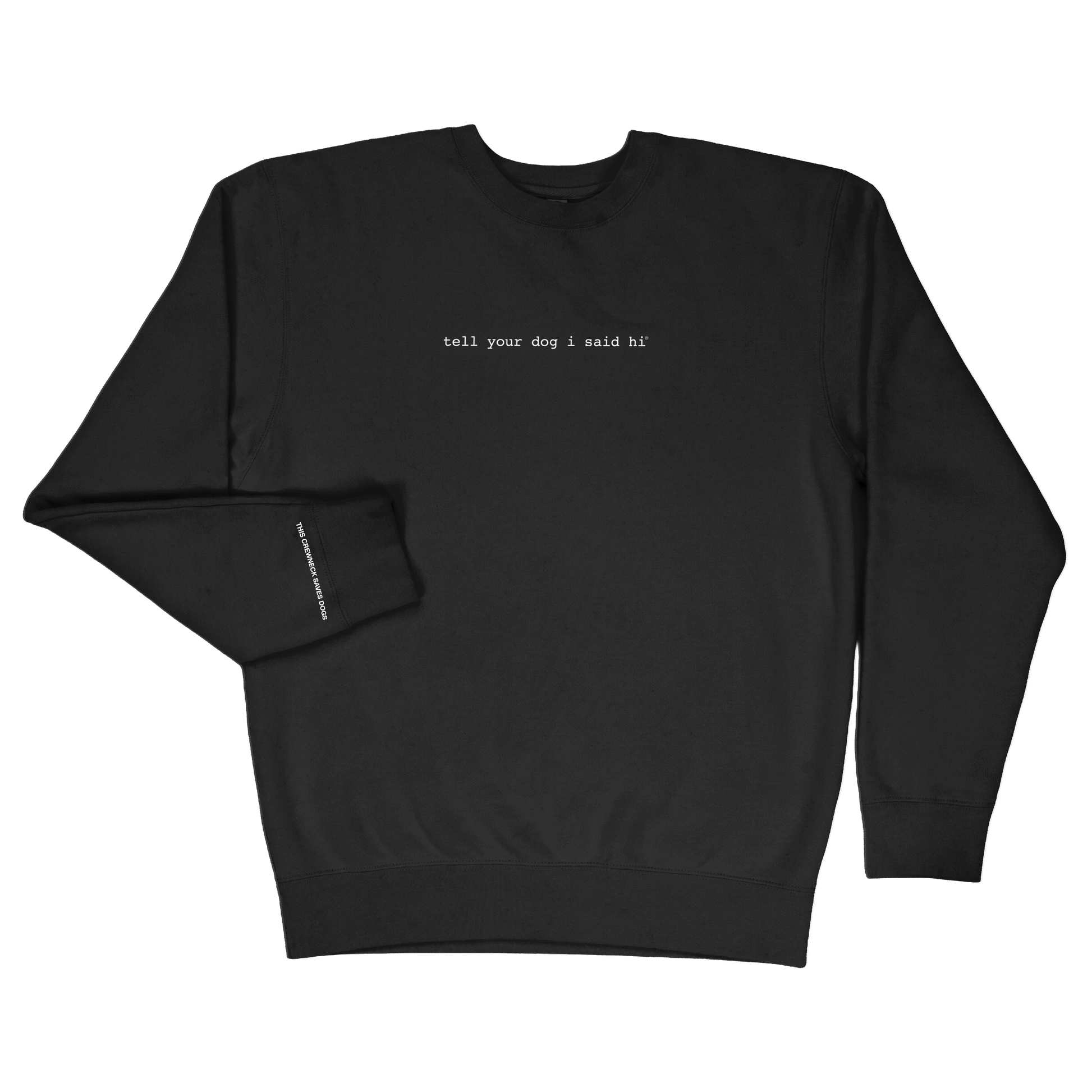 Classic Crewneck - Black