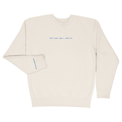 Classic Crewneck - Bone